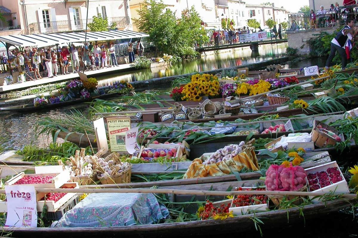 Gite De L'Olivier, Classe, Climatise, Jardin Avec Parking Gratuit Devant Le Logement Et A 5 Minutes Du Centre-Ville A Pied Л'Иль-сюр-ла-Сорг Экстерьер фото